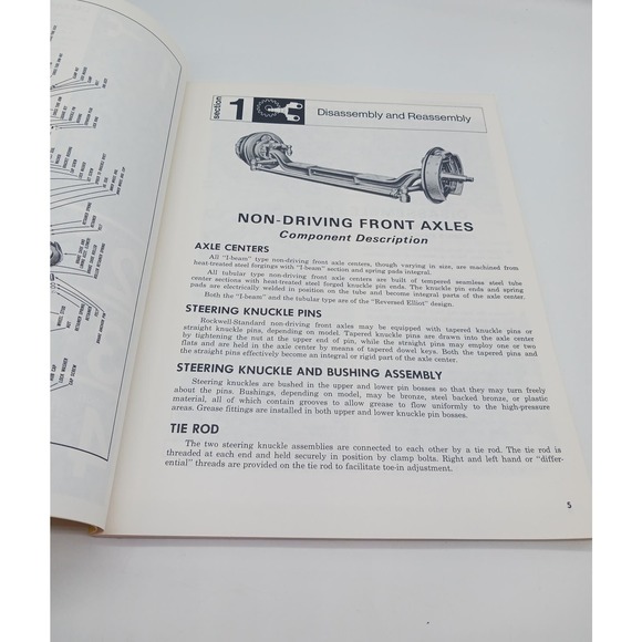 Rockwell Field Maintenance Manual Standard Highway Truck & Tractor Axles - Picture 2 of 8